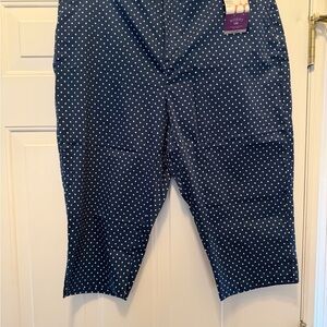 Lee Blue Pants with White Dots
